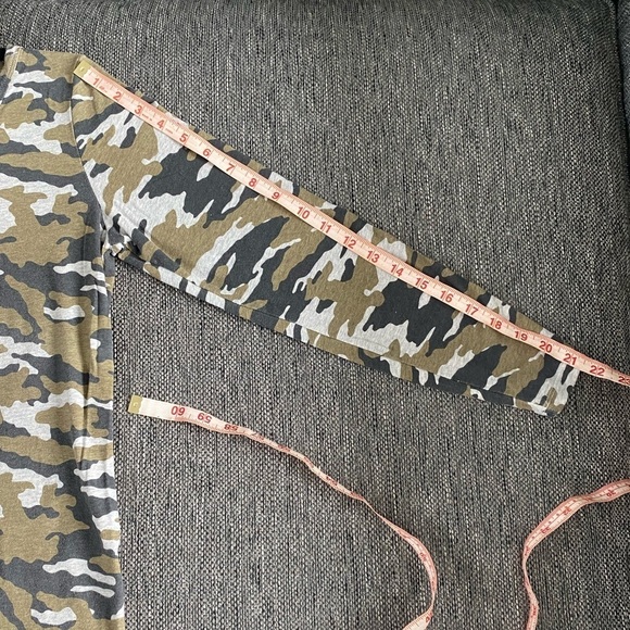 Camo long sleeve t-shirt cotton blend small NWOT G.I.L.I - Picture 10 of 10